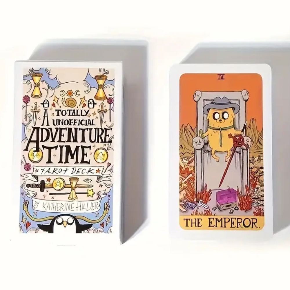 Adventure Time Tarot: A Fun & Unofficial Interpretation Oracle Tarot Card Deck
